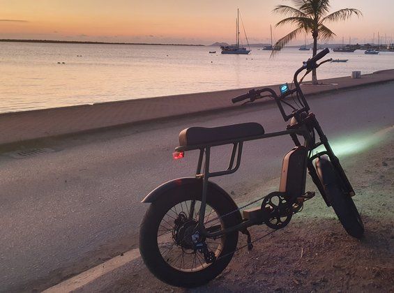Kuater fatbike konfiská pa molèster i komportashon peligroso
